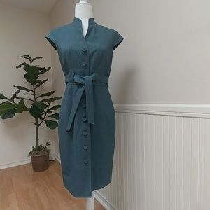 Calvin Klein bluish-gray dress